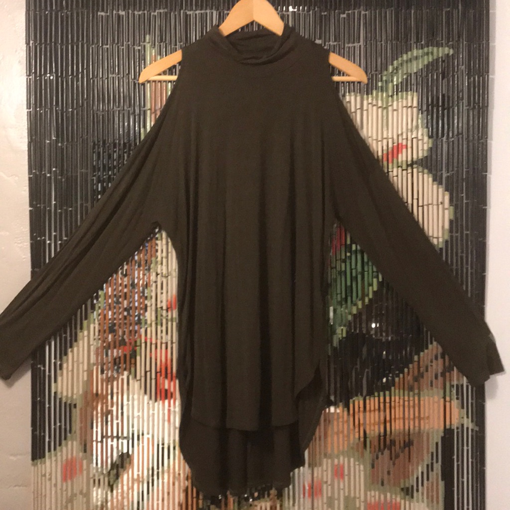 Bobeau Cold Shoulder Top For Sale!